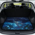 thumbnail image 1 of HUISEFOR Blue Sea Turtle Car Trunk Mat 29" x 39" Universal Non-Slip Anti-Scratch Cars Accessories Easy Installation Universal Fit for Most Cars SUV, 1 of 7
