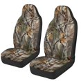 thumbnail image 1 of HUISEFOR Camo Hunting Car Seat Cover Elastic Polyester Front Seat Protector Cover Breathable Cars Accessories Easy to Install Universal Size Fit for Most Sedan SUV, 1 of 7