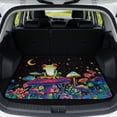 thumbnail image 1 of HUISEFOR Car Trunk Mat, Universal Car Trunk Mat 29" x 39", Mushroom Frog Cargo Mat Rear Trunk Liner Scratchproof Non-Slip Universal Fit for Most Vehicle, 1 of 7