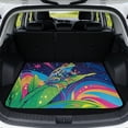 thumbnail image 1 of HUISEFOR Cute Frog Car Trunk Mat 29" x 39" Scratchproof Non-Slip All Weather Trunk Protection Cargo Liner Easy Installation for Car SUV Sedan Auto, 1 of 7
