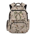 thumbnail image 1 of HUISEFOR Duck Camo Bow School Backpack for Girls 17 Inch Large Capacity Bookbag with Adjustable Shoulder Strap, Flap Backpack School Bag Waterproof College Students Backpacks Age 6-18, 1 of 7