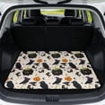 thumbnail image 1 of HUISEFOR Halloween Black Crows Car Trunk Mat 29" x 39" Scratchproof All Weather Trunk Protection Cargo Liner Non-Slip Easy Installation Universal for Cars SUV, 1 of 7