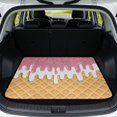 thumbnail image 1 of HUISEFOR Ice Cream Car Trunk Mat for Women, 29" x 39" All Weather Trunk Protection Cargo Liner Anti-Scratch Easy To Clean Suitable for Most Cars SUV, 1 of 7