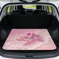 thumbnail image 1 of HUISEFOR Pink Sea Turtle Car Trunk Mat 29" x 39" Scratchproof Cargo Mat Rear Trunk Liner Non-Slip Cars Accessories Universal Fit for Most Cars SUV, 1 of 7