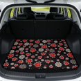 thumbnail image 1 of HUISEFOR Red Ladybug Car Trunk Mat 29" x 39" Cargo Mat Rear Trunk Liner Anti Slip Vehicle Interior Accessories Easy Installation Universal Fit for Most Cars, 1 of 7