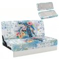 thumbnail image 1 of HUISEFOR Sea Turtle Flower RV Couch Covers 2 Pack Stretchable Elastic RV Sofa Bed Cover, Furniture Protector, Anti-Slip & Wear-Resistant, for RV Jackknife Sofa Bed, 1 of 7