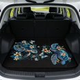 thumbnail image 1 of HUISEFOR Sea Turtle Flowers Car Trunk Mat for Women All Weather Trunk Protection Cargo Liner Non-Slip Easy Installation Fits for Most Cars SUV, 1 of 7