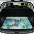 thumbnail image 1 of HUISEFOR Sea Turtles Car Trunk Mat 29" x 39" Scratchproof Anti Slip All Weather Trunk Protection Cargo Liner, Easy Installation, Fashion, Universal Fit for Most Cars SUV, 1 of 7