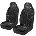 thumbnail image 1 of HUISEFOR Spider Web Car Seat Cover Breathable Comfortable Car Seat Covers Protector Elastic Polyester Easy to Installation Universal Fit for Most Cars SUV, 1 of 6