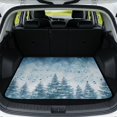 thumbnail image 1 of HUISEFOR Winter Pine Car Trunk Mat 29" x 39", Universal Cargo Liner Full Protection, Scratchproof Easy Clean Fits for Most Cars SUV, 1 of 7
