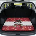 thumbnail image 1 of HUISEFOR Witch Hat Snowman Car Trunk Mat Anti Slip Scratchproof Cargo Mat Rear Trunk Liner Full Protection Vehicle Interior Accessories Suitable for Most Cars SUV, 1 of 7