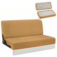 thumbnail image 1 of HUISEFOR Yellow RV Couch Covers for Sofa Bed Breathable Stretchable Furniture Protector for Camper Couch Bed, Anti-Slip & Wear-Resistant, Washable & Pet Friendly, 1 of 7