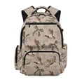 thumbnail image 1 of Bulopur Camo Duck Bow Kids Backpack for Girls Boys, Hunting Print School Bag Lightweight/Breathable/Durable/Waterproof Multi-Pocket Book Bag for Daily Use, 1 of 8
