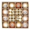 thumbnail image 1 of HUISZJ 44Pcs Christmas Ball Christmas Tree Decoration, Xmas Tree Hanging Plastic Ornament, Shatterproof Tree Ball Set for Party Home Supplies (C), 1 of 10