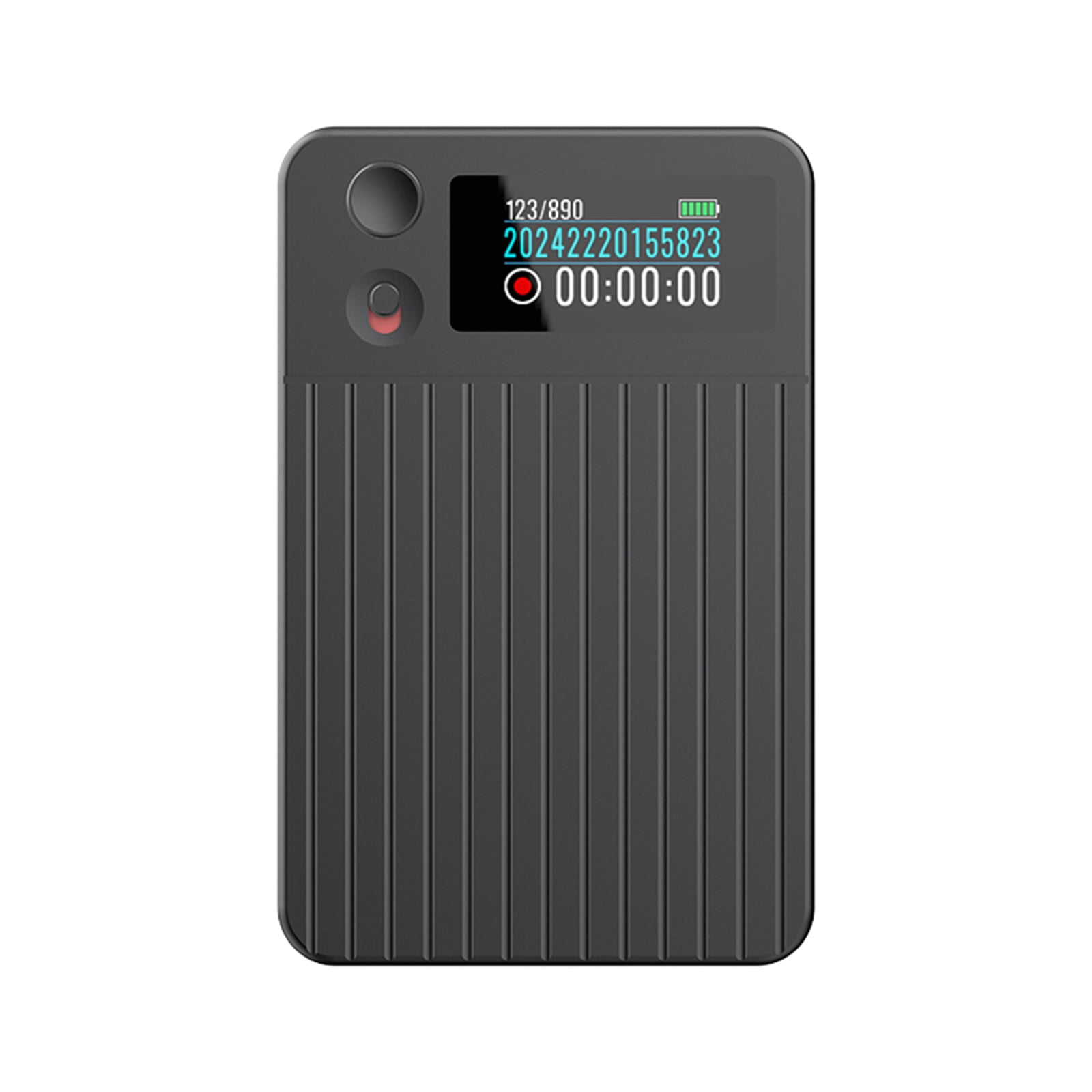 HUISZJ AI Voice Recorder, APP Control Audio Recorder 32 GB Memory Transcribe & Summarize, Recording Device AI Noise Cancellation Technology (128GB)