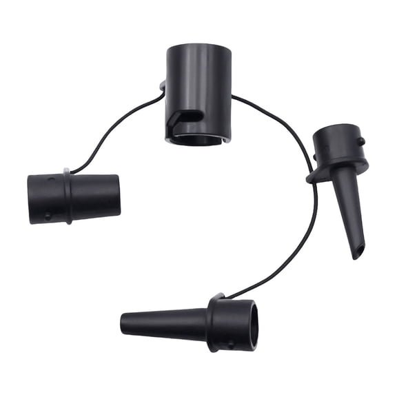 HUISZJ Air Valve Adaptor, Air Valve Pump Connector with Air Valve Nozzles, Conversion Head Paddleboard Pump Adapter for Inflatable Boat Stand-Up (3-in-1)