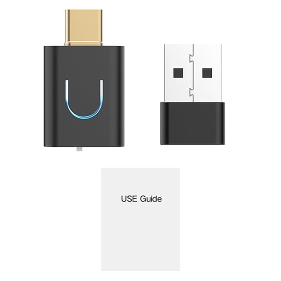 HUISZJ Audio Transmitter, Wireless Stereo Music Adapter, BT 5.4 Transmitter with Auracast Audio Dongle Adapter