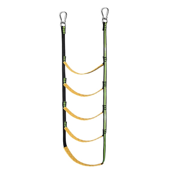HUISZJ Boat Ladder, Auxiliary Boarding Rope Ladder, Removable Marine Folding Ladder Foldable Marine Rope Ladder