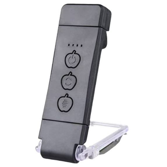 HUISZJ Book Light, USB Rechargeable Portable Clip-on Reading Light, LED Reading Light for Book Lovers (Black)