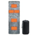 thumbnail image 1 of HUISZJ Camping USB Heating Sleeping Mat, Portable USB Heated Sleeping Bag Pad with 5 Heating Zones, 3 Adjustable Temperature Sleeping Bag for Outdoor Hiking Picnic (Gray), 1 of 10