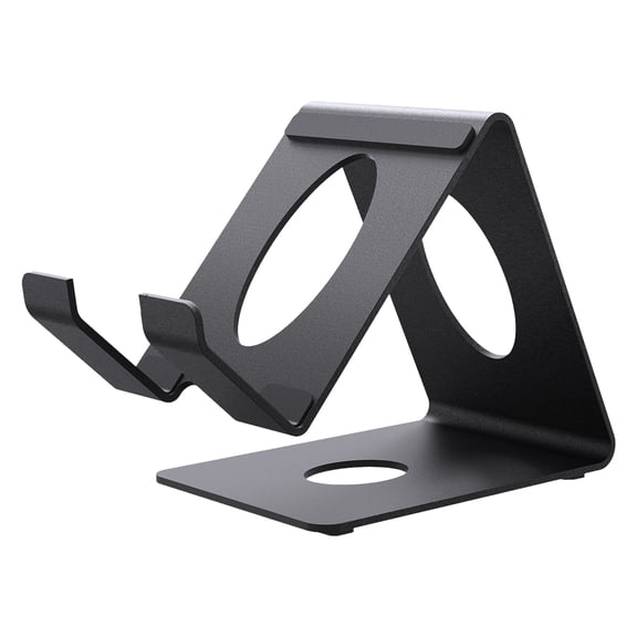 HUISZJ Desktop Stand Metal Game Console Holder, Console Stand Holder Game Console Accessories, Portable Console Stand Base (Black)