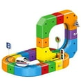 thumbnail image 1 of HUISZJ Electric Train Toys Set, Anti-gravity High-Speed ​​Rail Track Train, Modular 3D Clip-Fit Design for Birthday Party Gift (51PCS), 1 of 10
