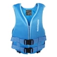 thumbnail image 1 of HUISZJ Fishing Surfing Drifting Safety Vest, Life Blue Jacket Neoprene, Boating Drifting Buoyancy Safety Life Vest for Women Men (Blue XL), 1 of 8