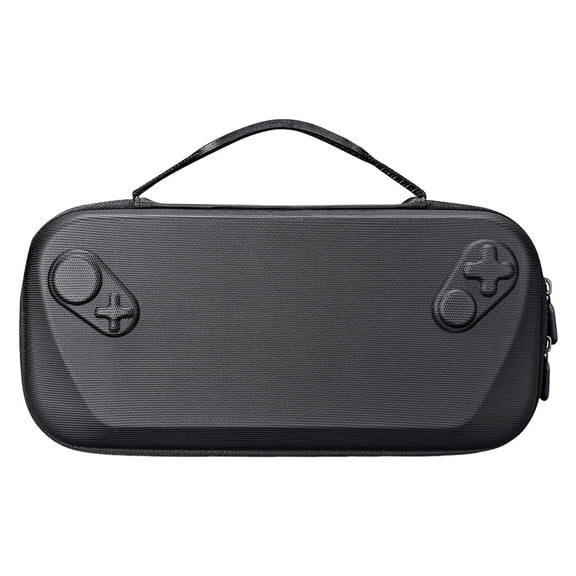 HUISZJ Game Console Storage Case, Hard Protective Carry Case, 3 In 1 Portable Travel Organiser Console Protective Handbag