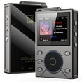 thumbnail image 1 of HUISZJ HiFi MP3 Player, DSD Lossless Music Player with 2.4 Inch LCD Screen, USB-C Charging Walkman Audio Player for Travel Commute Office (Gray), 1 of 10