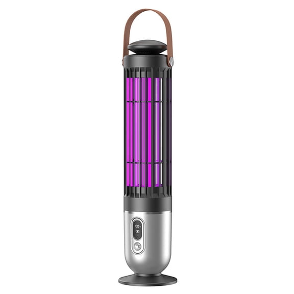 HUISZJ Household Mosquito Racket Light-Controlled Mosquito Repellent Lamp Wall-Mounted Bug Zapper for Home Bedroom Living Room (A)