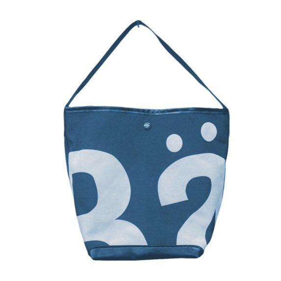 HUISZJ Leather Bucket Bag, Large Capacity Hobo Bag, Stylish Tote Bag Simple Commuting Bag for Work Travel Outdoor (Blue)