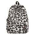 thumbnail image 1 of HUISZJ Leopard Print Laptop Backpack, Retro Casual Backpack, Fuzzy Aesthetic Backpack for Work Travel Outdoor (White), 1 of 10