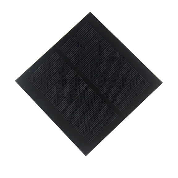 HUISZJ Mini Solar Panel, Monocrystalline Solar Cell, 1.3W 5.5V Portable Solar Panel for Outdoor Garden Light