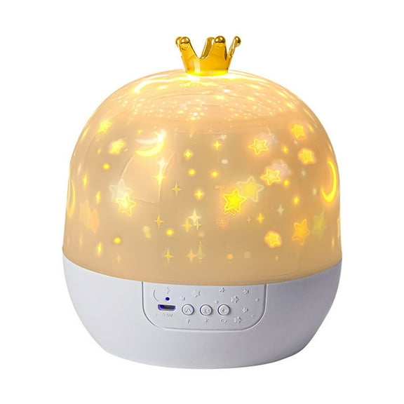 HUISZJ Night Light Projector, Rotatable Dynamic Rotating Display, 15 Projection Theme Atmosphere Light for Bedroom Home Living Room (B)