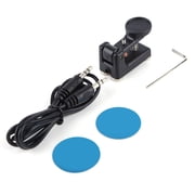 HUISZJ Portable Manual Electric Key, Non-Slip Handheld Telegraph Key, Rust Proof Morse Magnetic Base for Toll Exchange Equipment
