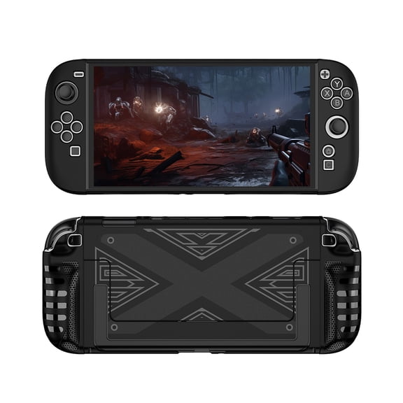 HUISZJ Protective Case, Ergonomic Handle Grip Cover Shockproof Protective Cover, Anti-Scratch TPU Protection Case