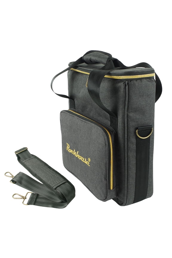 Records Carrying Bag, Large Capacity Records Storage Handbag, Thicken Padded CD Bag