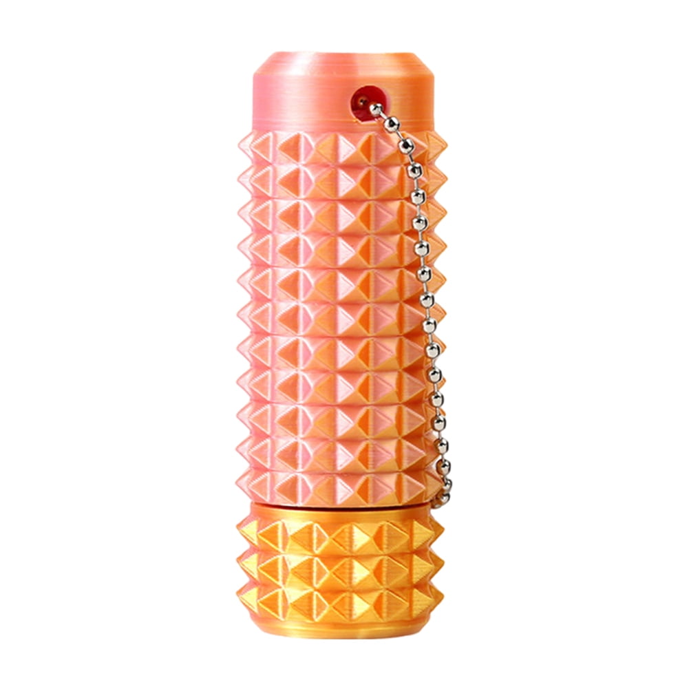 Reflexology Keychains HUISZJ Spiky Grippie Stim Keychain, 3D Printed Spiky Hard Massage ...