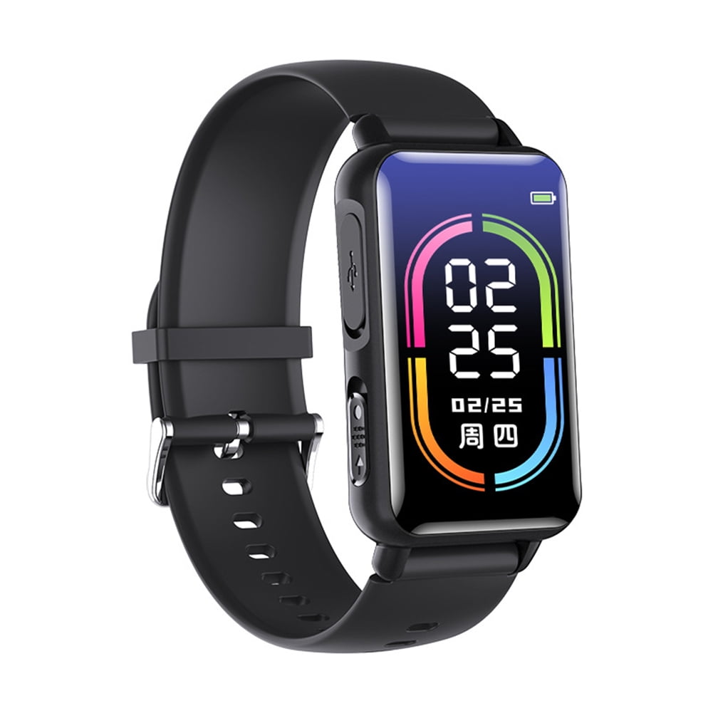 HUISZJ Voice Recorder Watch, Voice Activated Recorder with 200mAh Battery, HD MP3 Voice Recorder Bracelet Noise Reduction Bracelet Recording Device (8GB