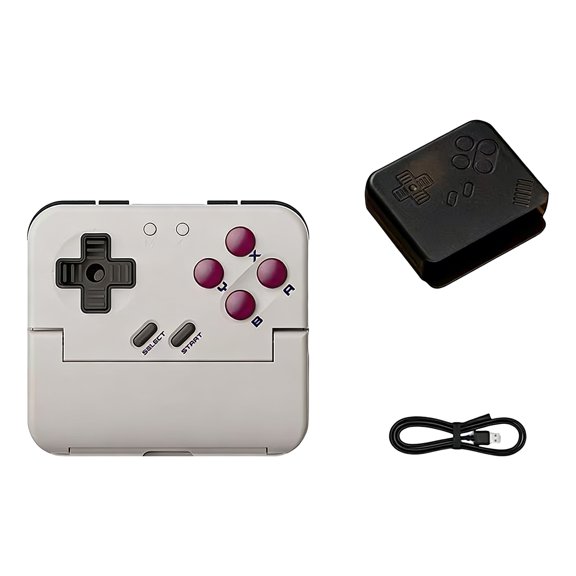 HUISZJ Wireless Controller Handle Gaming Controller Retro Mini Taco Wireless BT Controller (Black