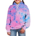 thumbnail image 1 of HUITKMM 3D Visual Digital Printed Girls Hoodie Tie Dye Pullover Sweatshirt for Children Fashion Casual Wear, 1 of 2