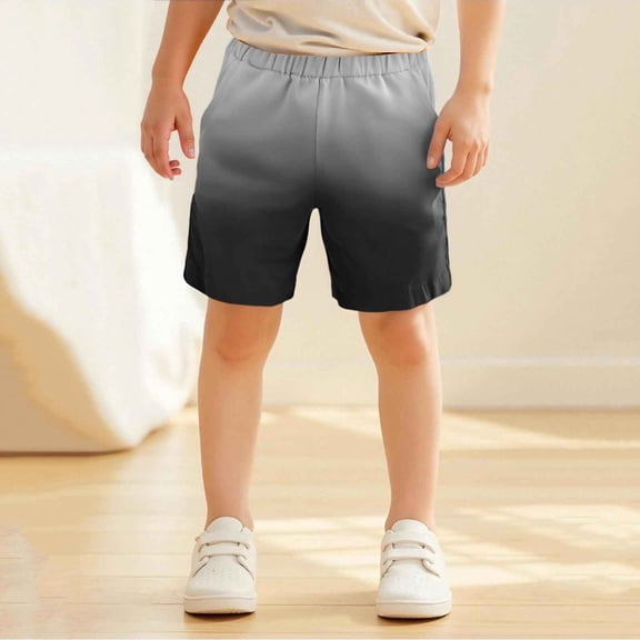 HUITKMM Boys Shorts Toddler Boys Girls Patchwork Sport Shorts Kids Casual Shorts