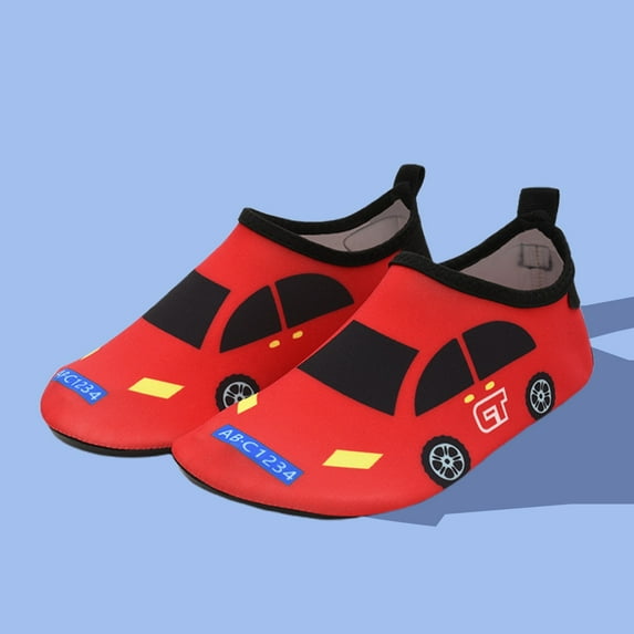 HUITKMM Boys Sneakers for Outdoor Activities Cartoon Print Sole Comfortable Kids Footwear for Various Settings Ideal for Ages 9 Months To 9 Years