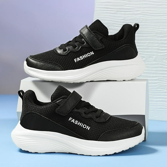 HUITKMM Breathable Mesh Boys' Running Shoes Lightweight Non Sneakers for Kids and 318