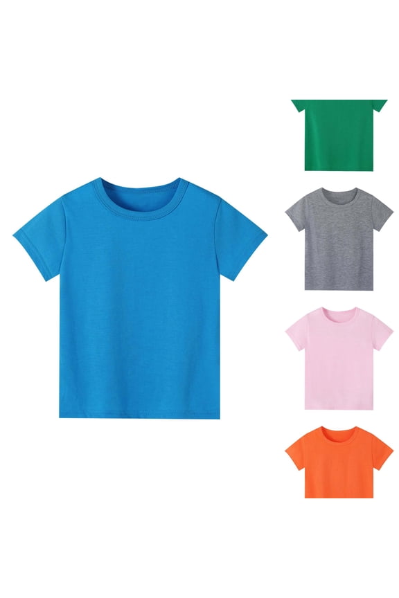 Clothes for Girls Gender Neutral Child Comfortable T Shirt for Children