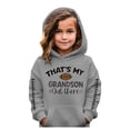 thumbnail image 1 of HUITKMM Girls Long Sleeve Graphic Hooded Sweatshirt Soft Pullover Top with Cute Personality Design for Kids Casual Wear, 1 of 2