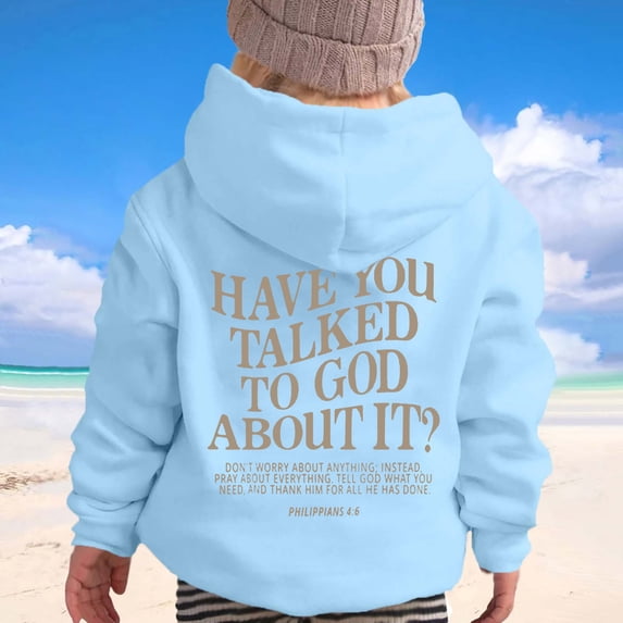 HUITKMM Girls Winter Casual Wear Round Neck Letter Print Pullover Hoodies and Sweatshirts for Outdoor Activities Daily Comfort 4924