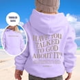 thumbnail image 1 of HUITKMM Girls Winter Casual Wear Round Neck Letter Print Pullover Hoodies and Sweatshirts for Outdoor Activities Daily Comfort 4963, 1 of 6