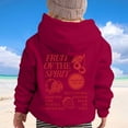thumbnail image 1 of HUITKMM Girls Winter Casual Wear Round Neck Letter Print Pullover Hoodies and Sweatshirts for Outdoor Activities Daily Comfort Kids Ages 2 13 5155, 1 of 6
