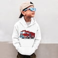 thumbnail image 1 of HUITKMM Hoodie Kids Boys Sweatshirts Crewneck Truck Shirt Dinosaur Long Sleeve Pullover Tops Tees, 1 of 5